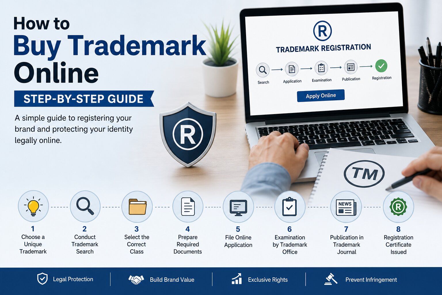 How to Buy Trademark Online | Step-by-Step Guide