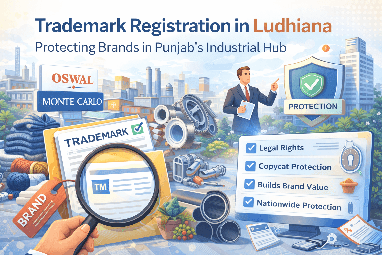Trademark Registration in Ludhiana – Protecting Brands in Punjab’s Industrial Hub