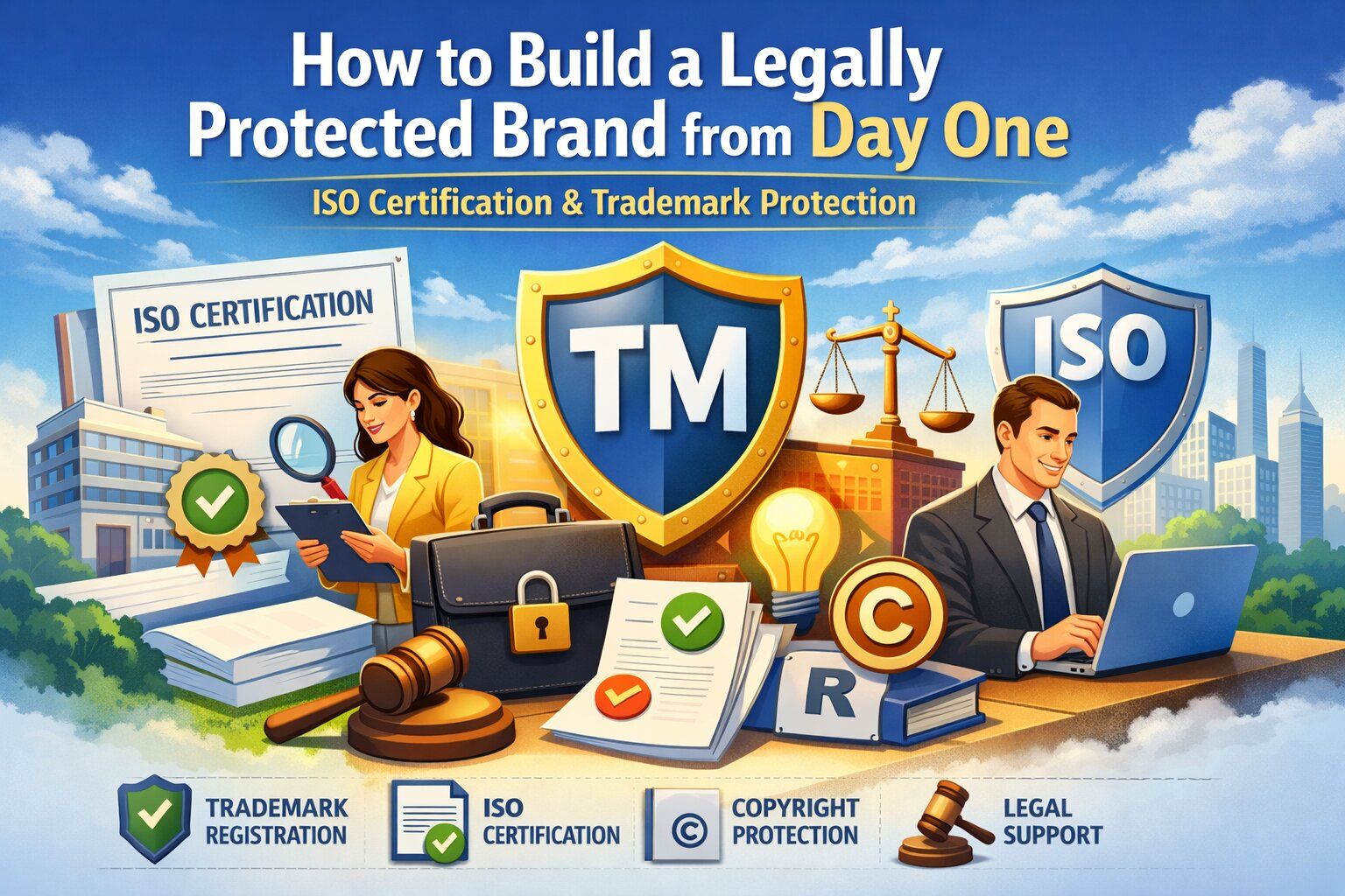 How to Build a Legally Protected Brand from Day One