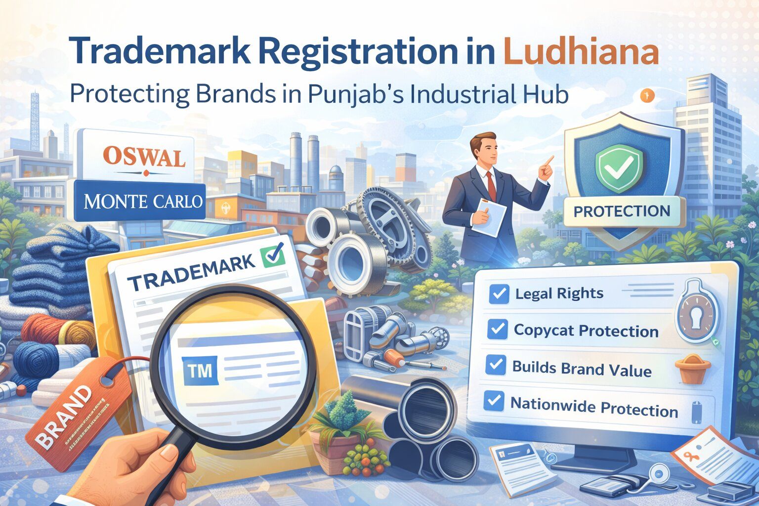 Trademark Registration for Textile Brands in Ludhiana Trademark Registration for Textile Brands in Ludhiana