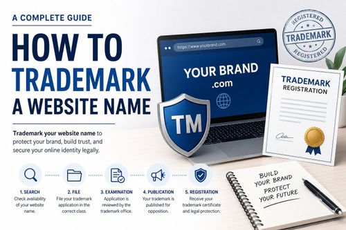 How to Trademark My Website Name ? | Domain Protection under Trademark Law